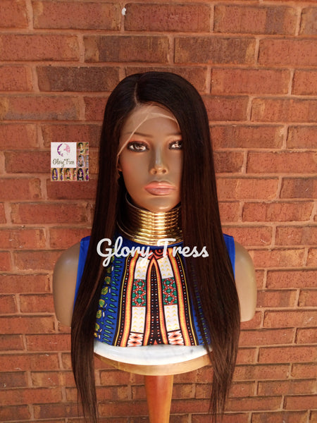 Lace Front Wig, Wigs, Human Hair Wig, Glory Tress Wig, 100% Brazilian Remy Wig, 13x4 Free Parting, 10"-24" Custom Wig// FERVENT2