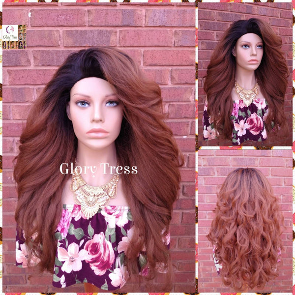 Half Wig, Wigs, Curly Half Wig, African American Wig, Kinky Curly Wig, Natural Yaki Wig, Blown Out Hairstyle, Ready To Ship // NATURAL