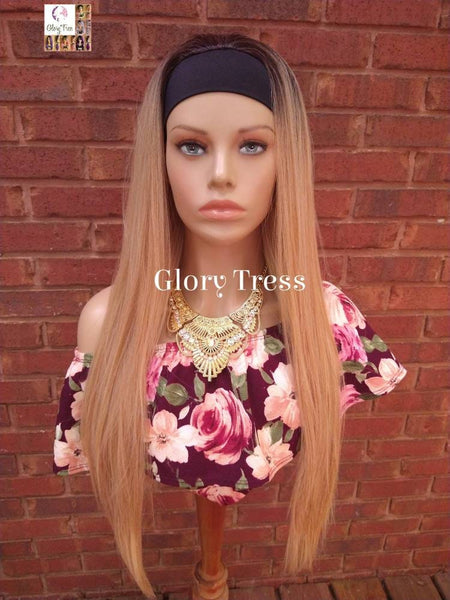 Headband Half Wig -  Straight Half Wig - Beginner  Friendly Wig, Glory Tress Wigs - African American Wig // STEADFASTNESS