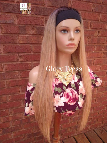 Headband Half Wig -  Straight Half Wig - Beginner  Friendly Wig, Glory Tress Wigs - African American Wig // STEADFASTNESS