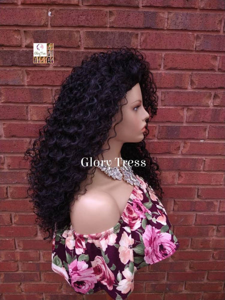 Long Curly Half Wig, Big Curly Wig, Long Black Wig, Kinky Curly Wig, Glory Tress, New Arrival, Ready To Ship// PROMISE