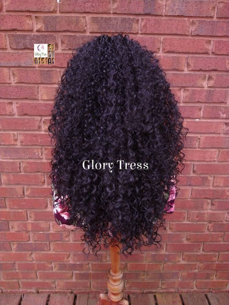 Long Curly Half Wig, Big Curly Wig, Long Black Wig, Kinky Curly Wig, Glory Tress, New Arrival, Ready To Ship// PROMISE