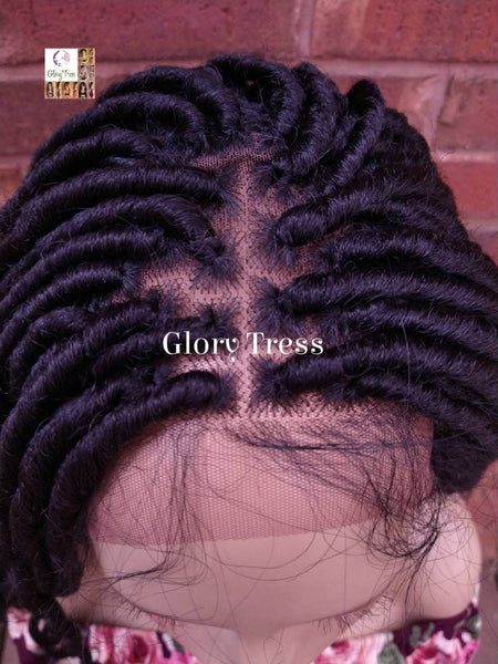 Lace Front Wig, Dreadlock Wig,  Glory Tress, Goddess Locks, Dreadlocks, African American Wig, 4x4 Lace Parting / AFRICA