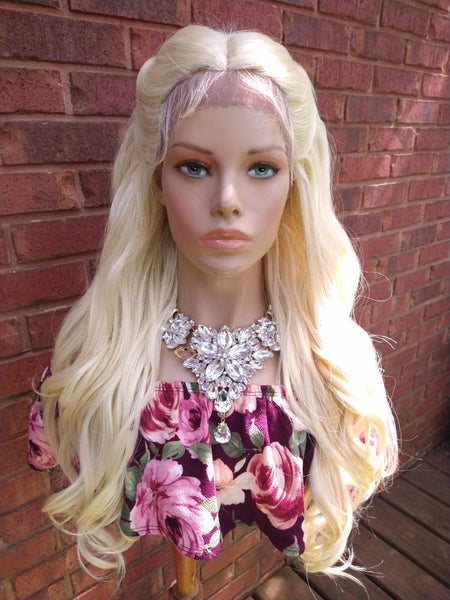 Lace Front Wig | Wavy Lace Front |  Wigs | Glory Tress |  Wigs | Braided Wig | Blond Wig | Wedding Wig | Prom Wig | Ready To Ship // ELEGANT