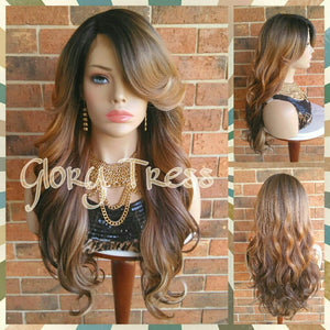 Lace Front Wig, Ombre Blonde Wig, Wigs, Glory Tress, Ombre Wig, Wedding Wig, Prom Wig, ON SALE // PERFECTION
