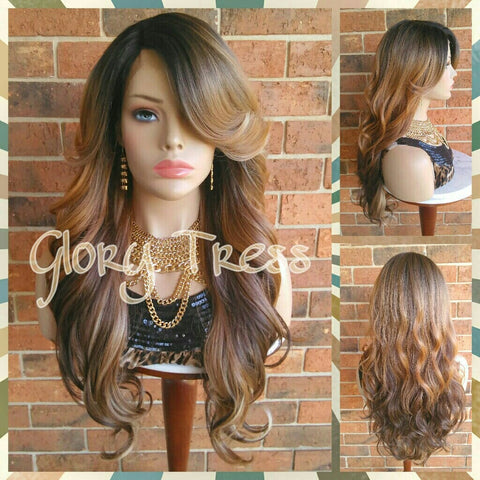 Lace Front Wig, Ombre Blonde Wig, Wigs, Glory Tress, Ombre Wig, Wedding Wig, Prom Wig, ON SALE // PERFECTION