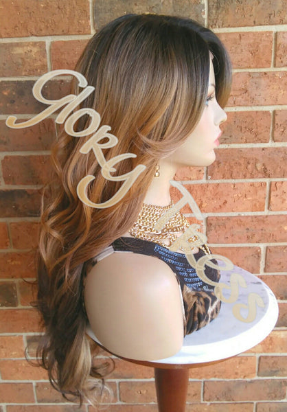 Lace Front Wig, Ombre Blonde Wig, Wigs, Glory Tress, Ombre Wig, Wedding Wig, Prom Wig, ON SALE // PERFECTION