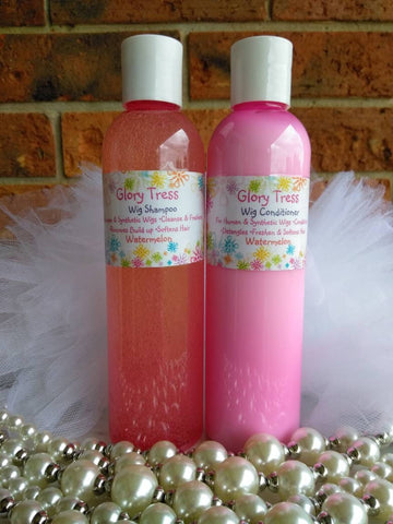 Handmade Shampoo & Conditioner |Glory Tress |  Wig Conditioner | Shampoo For Wigs | Natural Hair Care Products | CLEANSE