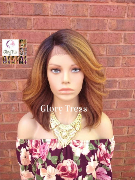 NEW ARRIVAL // Kinky Curly Lace Front Wig, Ombre Blonde Wig, Natural Yaki Wig, Glory Tress Wig, African American Wig // HOPEFULLY