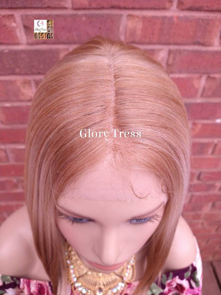 Lace Front Wig, Ombre Blonde Wig, Straight Wig, Blonde Wig, Glory Tress, Wigs, Wig, Heat Safe, CLEARANCE // YOU'REAMAZING
