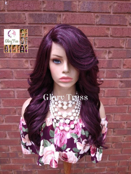 Lace Front Wig, Curly Wig, Glory Tress, Red Wig, Burgundy Wig, Dark Cherry Wig, Beginner Friendly Wig, NEW ARRIVAL // SALVATION